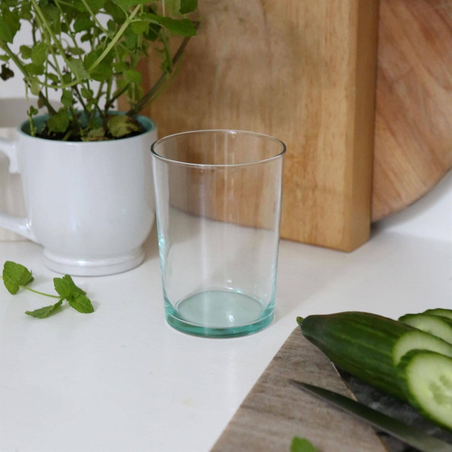 Farverige drikkeglas, 520 ml – Sæt med 6 stk.