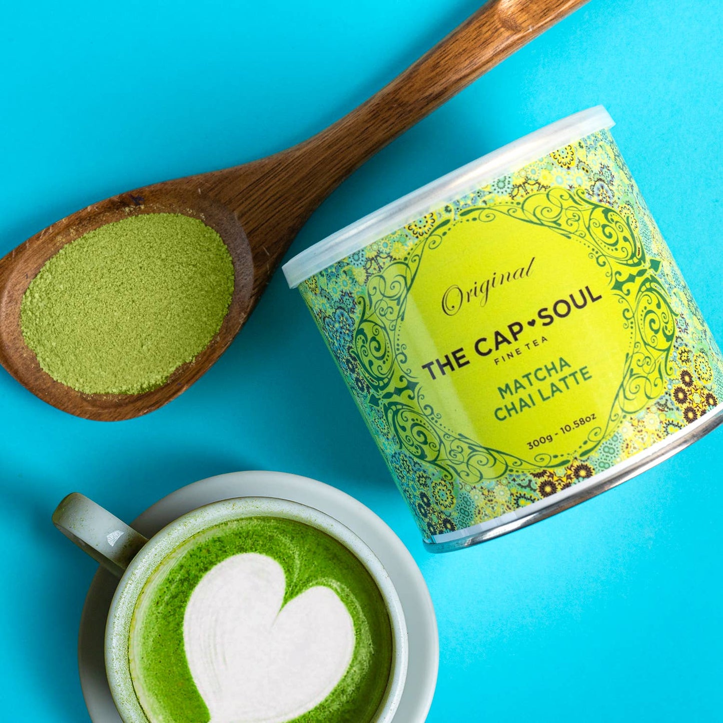 Matcha Chai Latte – Krydret og urteagtig luksus, 300g