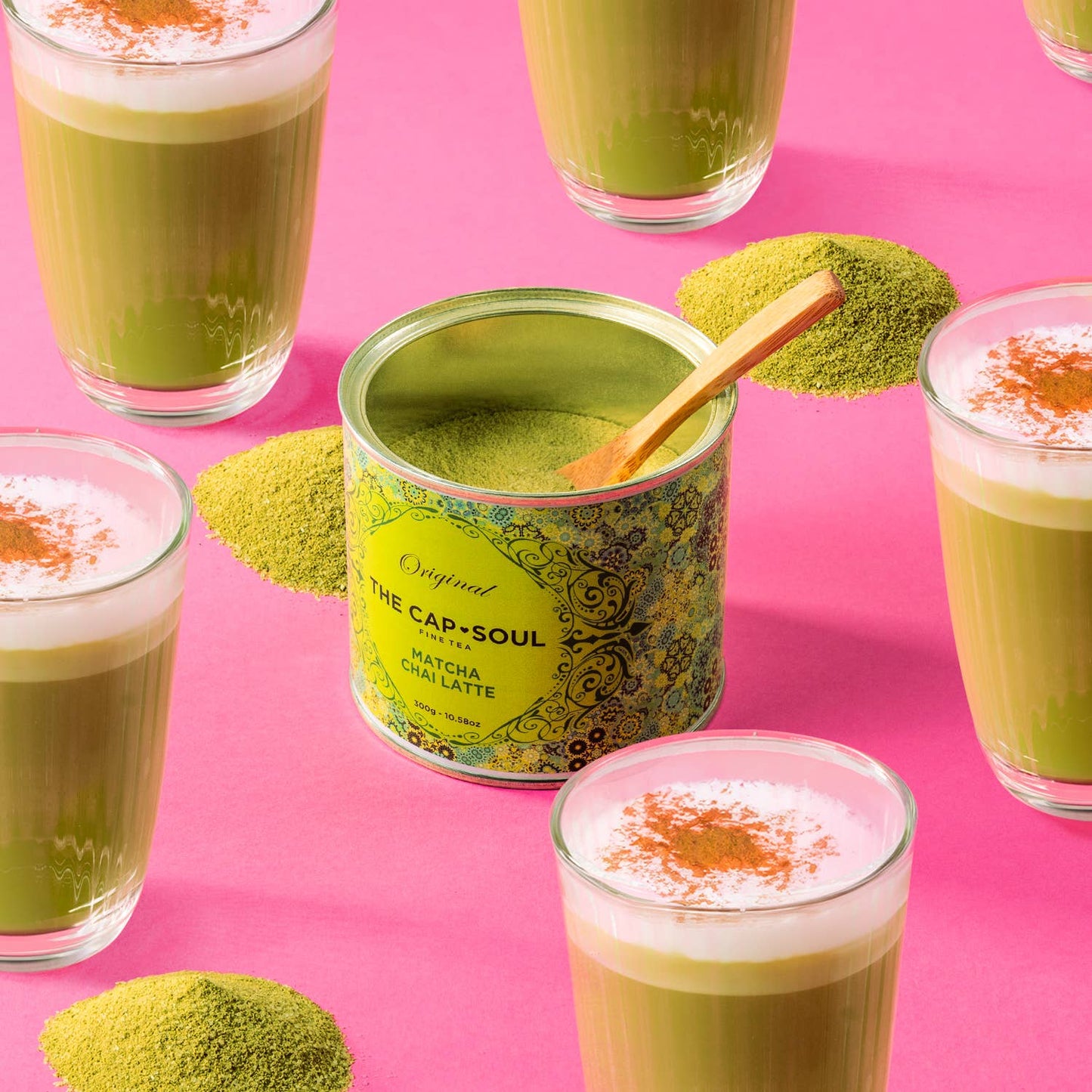 Matcha Chai Latte – Krydret og urteagtig luksus, 300g