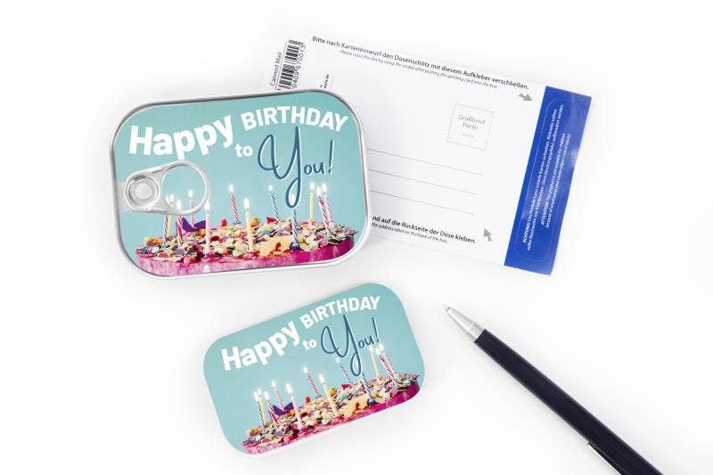 Happy birthday to you - gave dåse