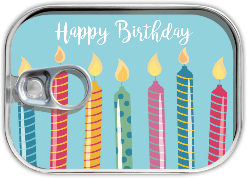 Happy Birthday - gave dåse
