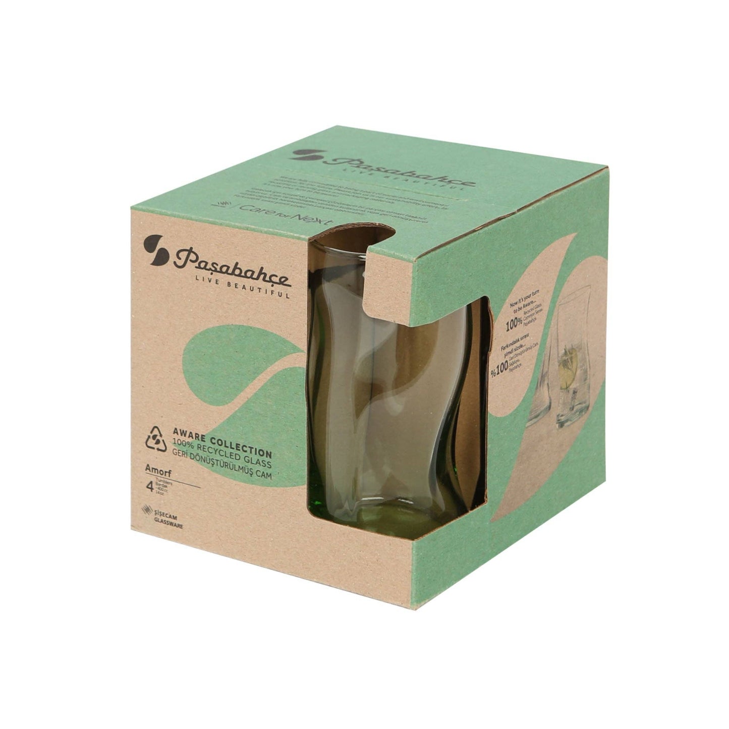 Aware Glas, 400 ml - 4 stk.