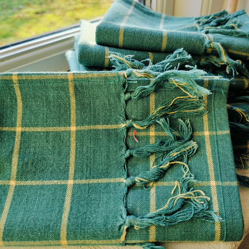 Recycled viskestykker, små, flere farver