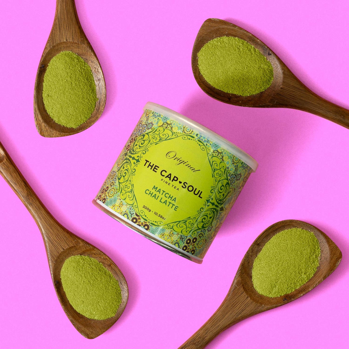 Matcha Chai Latte – Krydret og urteagtig luksus, 300g