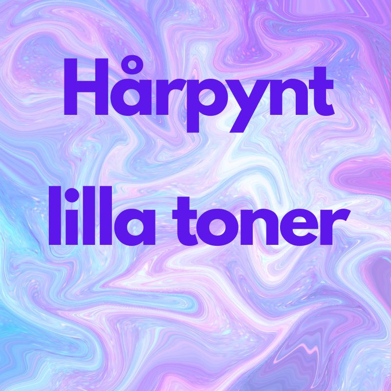 Lykkeposerne med hårpynt, flere farver