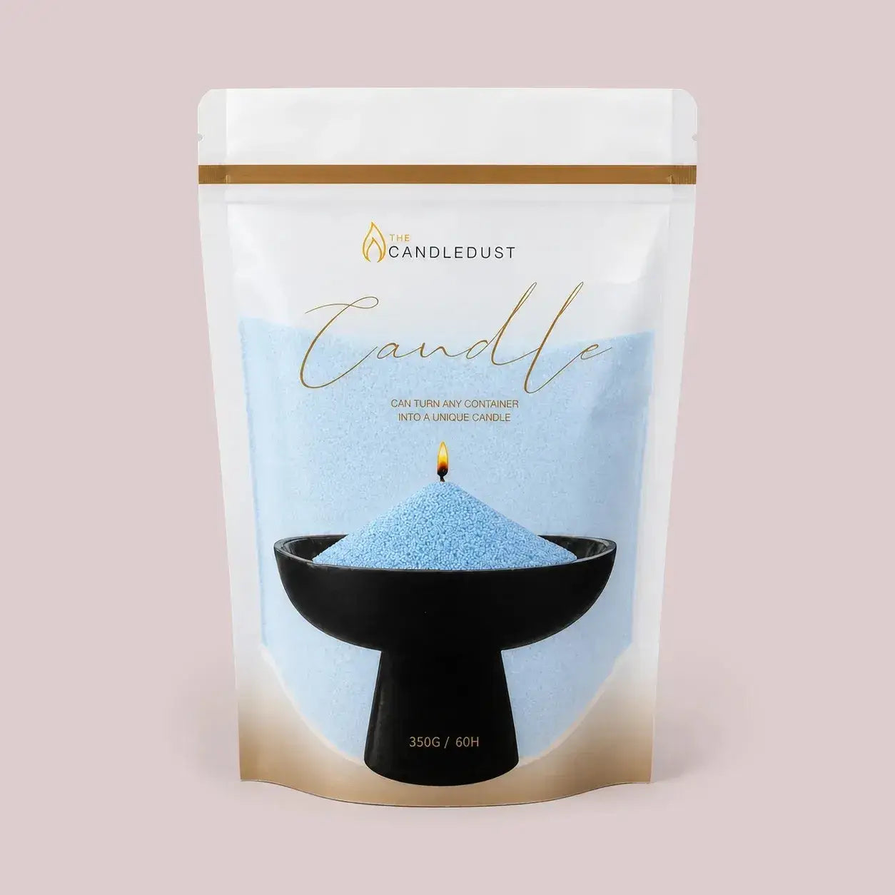 Perlelys – Lyssand himmelblå | 350 g + 5 væger