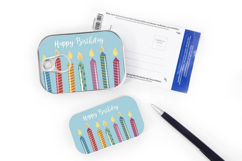 Happy Birthday - gave dåse