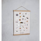 Plakatliste i Eg, stor, A3