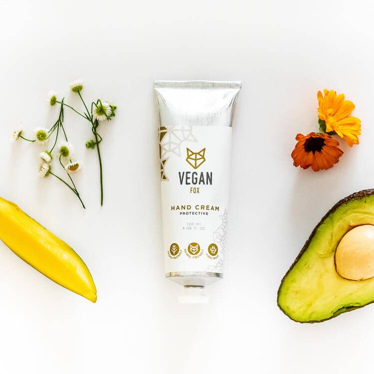 Vegansk beskyttende håndcreme med mangosmør – 120 ml | Vegan Fox