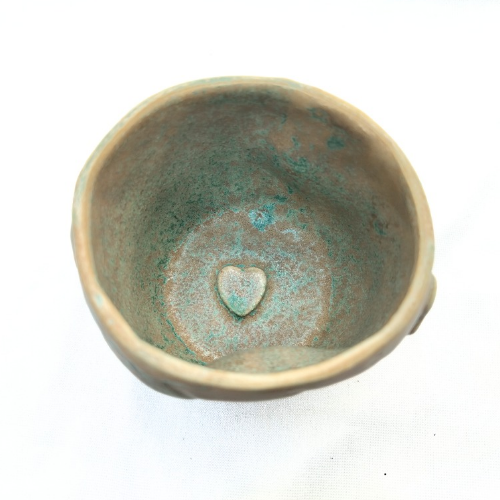 Kop med firkløvere – Små lykkebringere i keramik