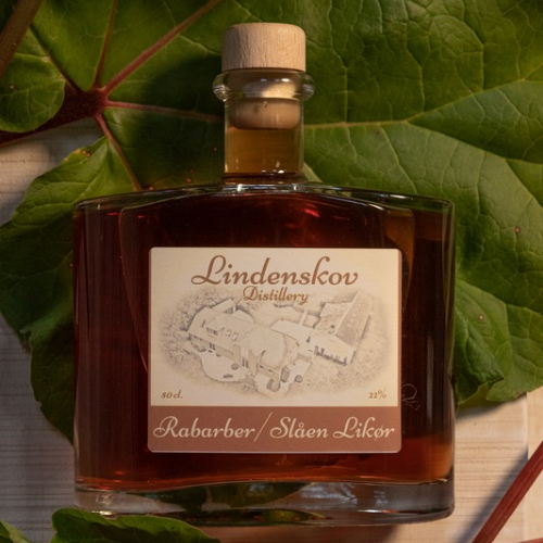 Rabarber/slåen likør