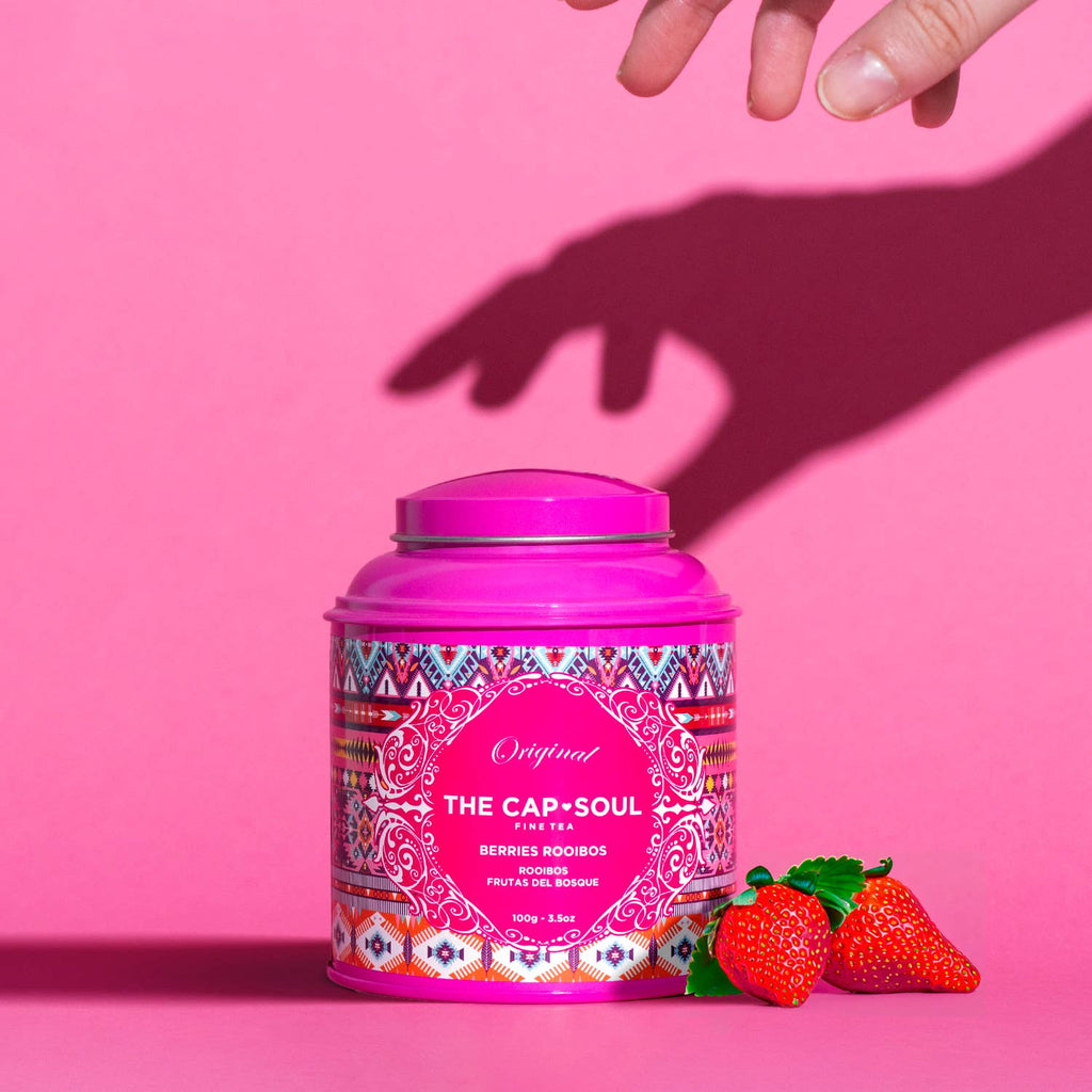 Berries Rooibos – Frugtrig rød te med bær, 100g