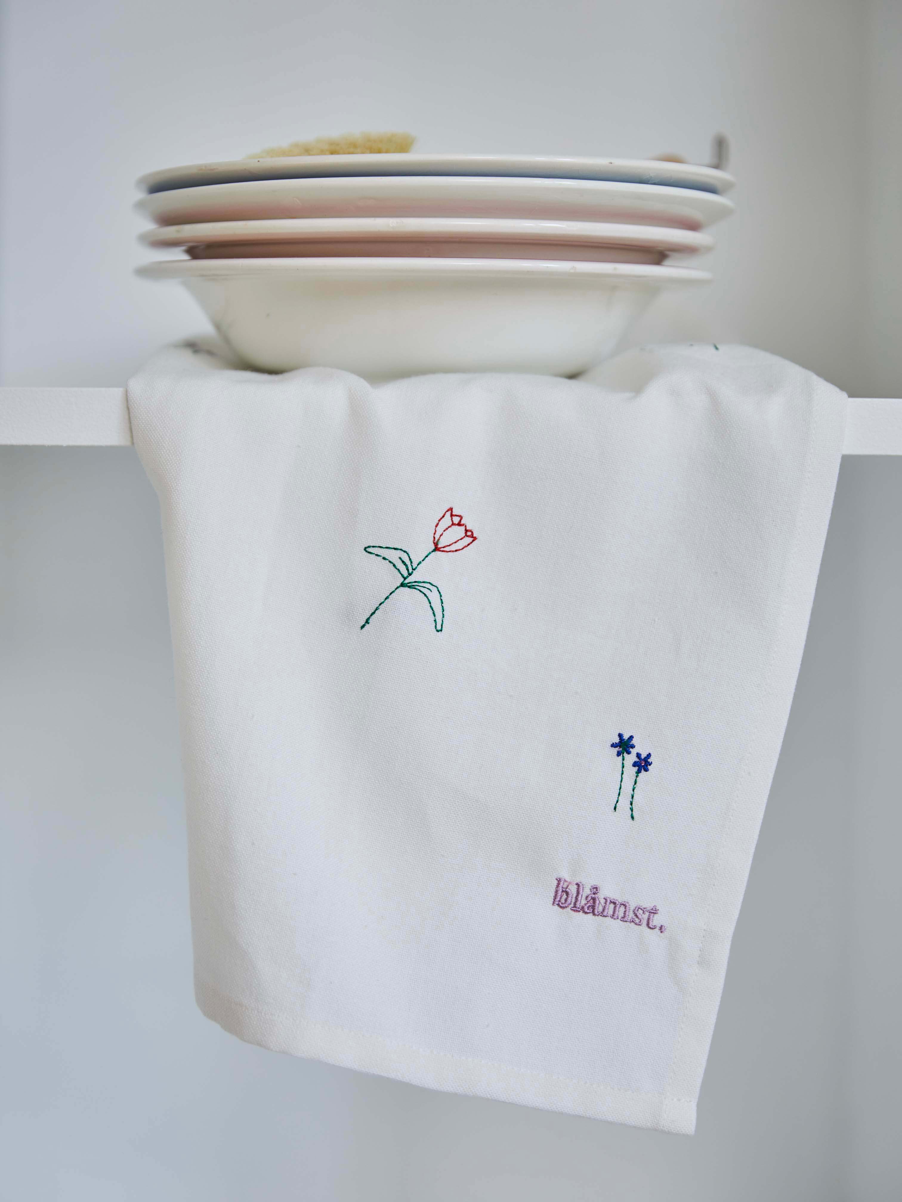 💐 Flower Viskestykke – Fra Blåmst