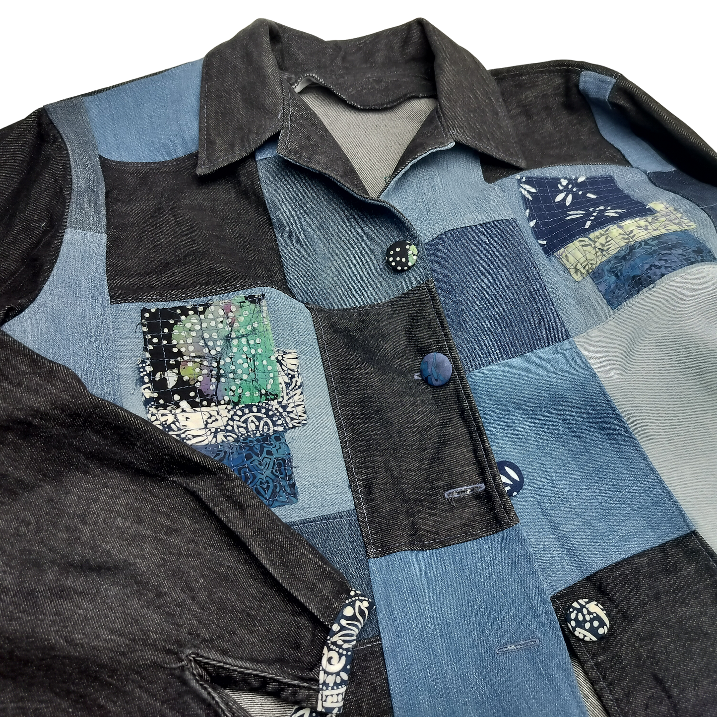 Work Jacket i denim, str. M/L