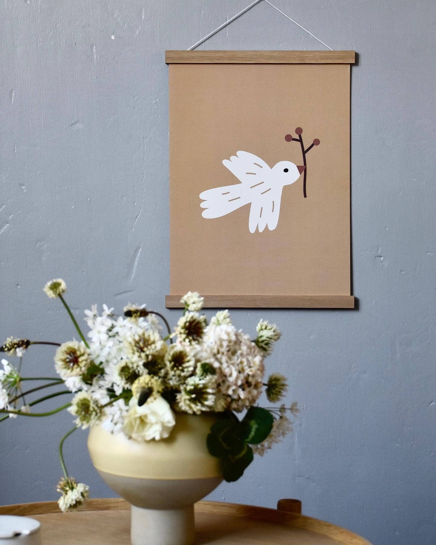 Plakatliste i Eg, stor, A3