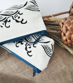 Kosmetikpung / organizer med japansk bølgemønster – stil, ro og orden i tasken