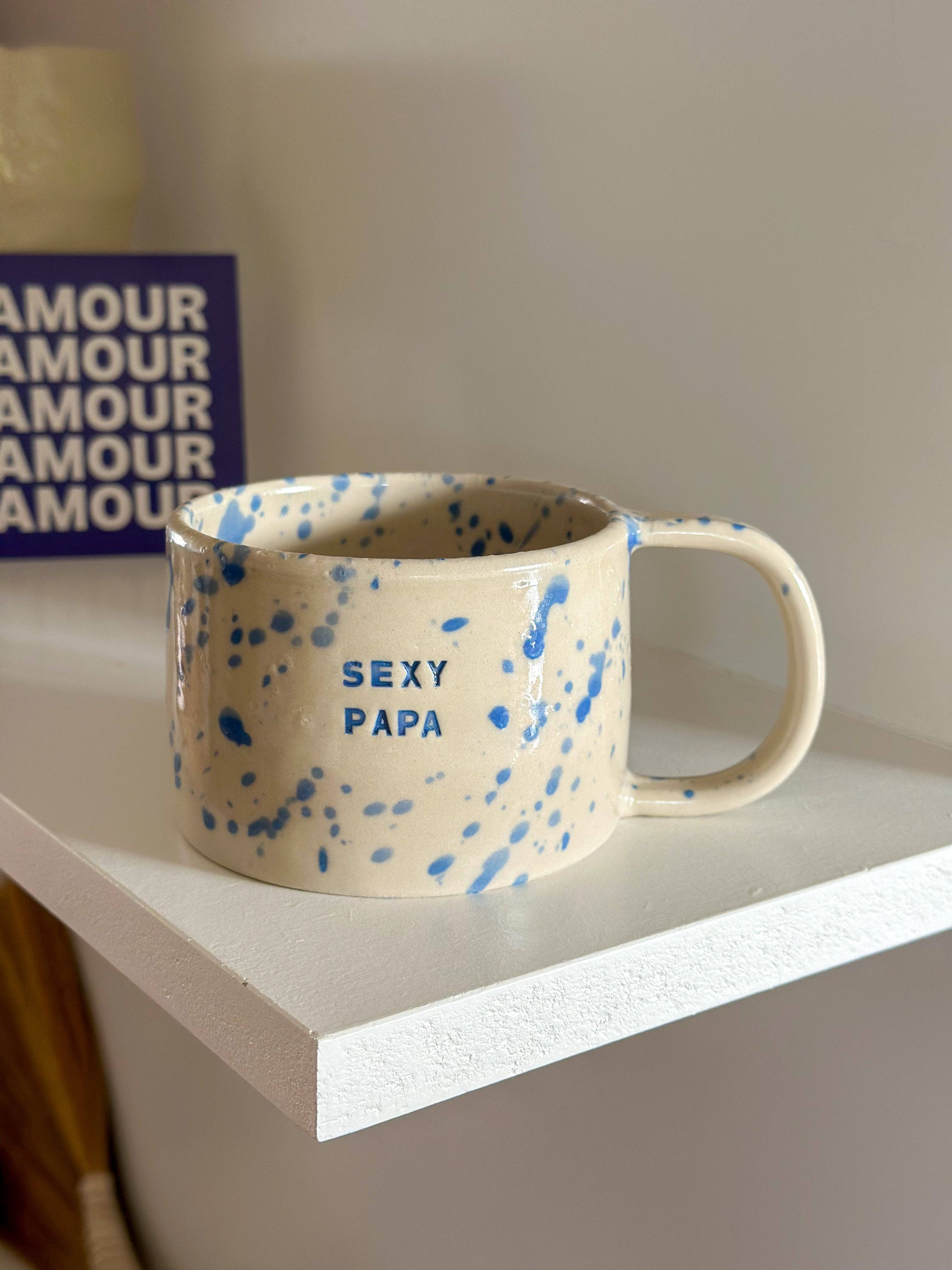 Krus - SEXY PAPA, Blå Splash