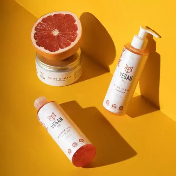 Vegansk showergel med grapefrugt – 200 ml | Vegan Fox