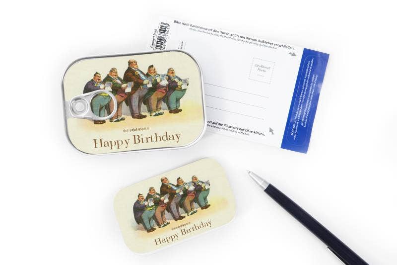 Happy Birthday - gave dåse