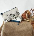 Kosmetikpung / organizer med japansk bølgemønster – stil, ro og orden i tasken