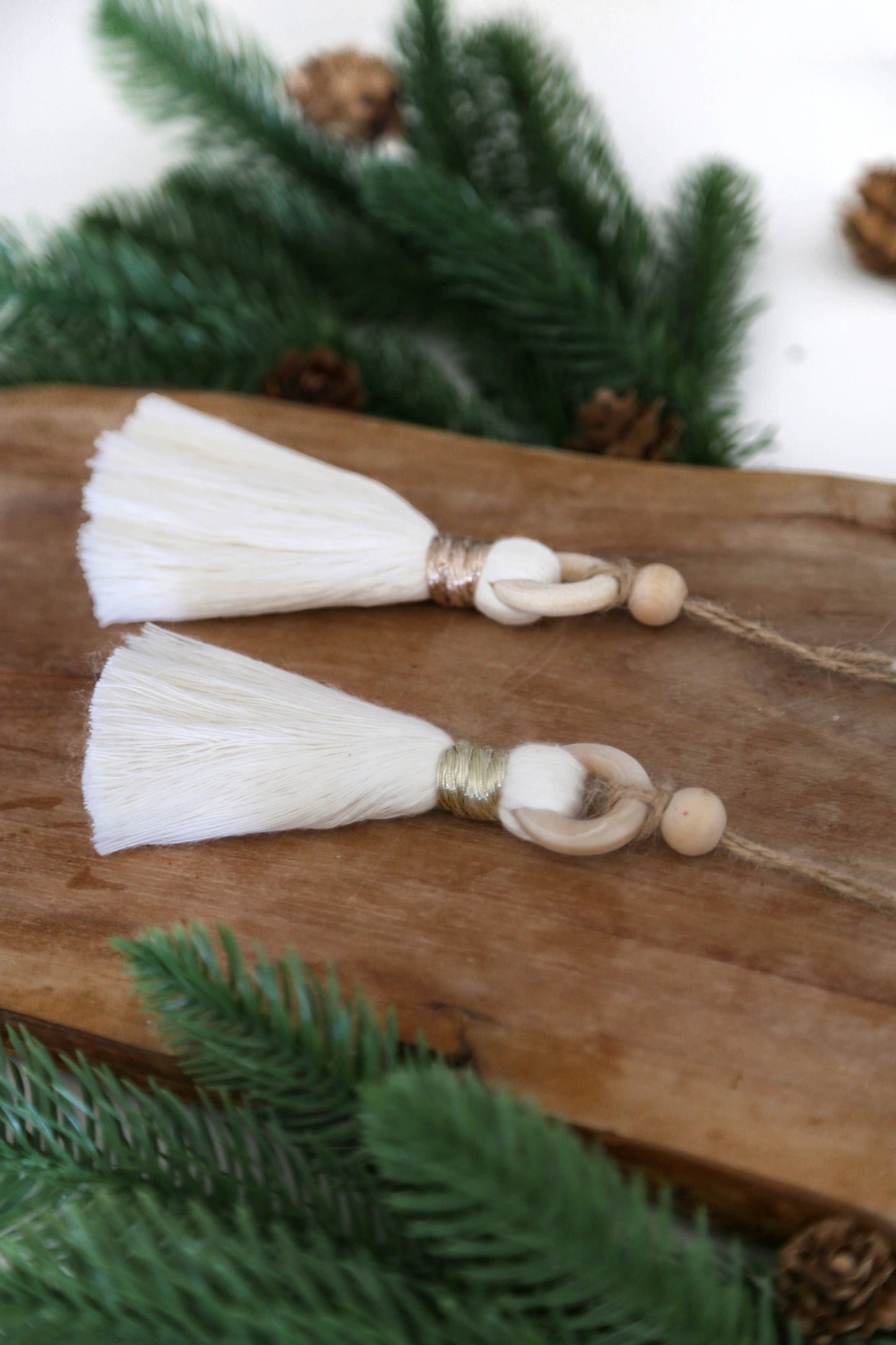 Macrame kvast – håndlavet julepynt med naturlig charme