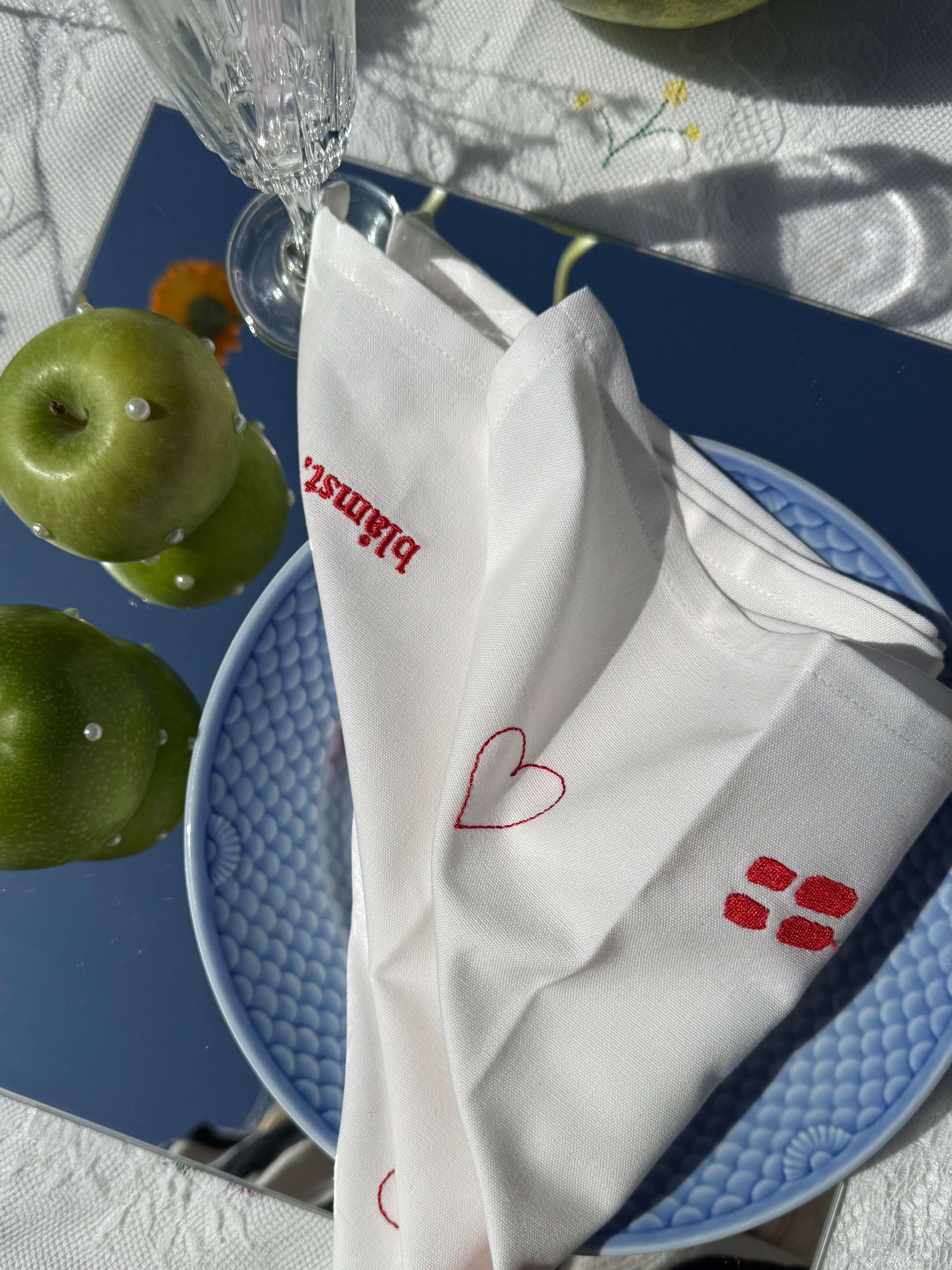 🎈 Celebration Stofservietter – Fra Blåmst (2-pak)