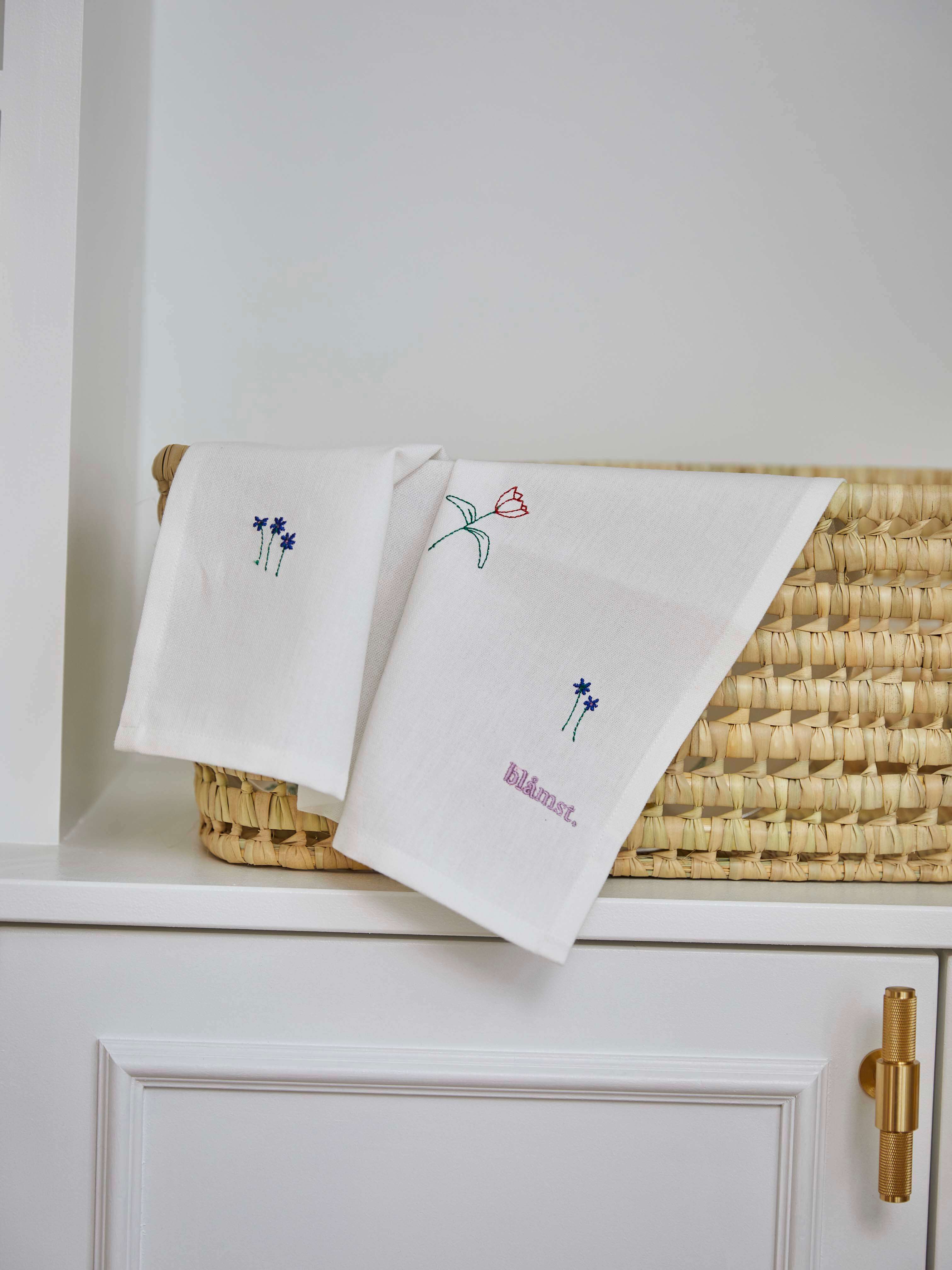 💐 Flower Viskestykke – Fra Blåmst