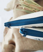 Kosmetikpung / organizer med japansk bølgemønster – stil, ro og orden i tasken