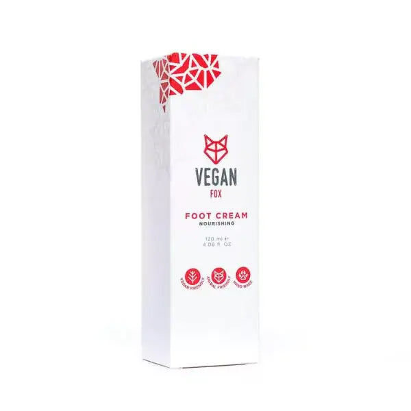 Vegansk nærende fodcreme til tørre fødder og hæle 120 ml | Vegan Fox