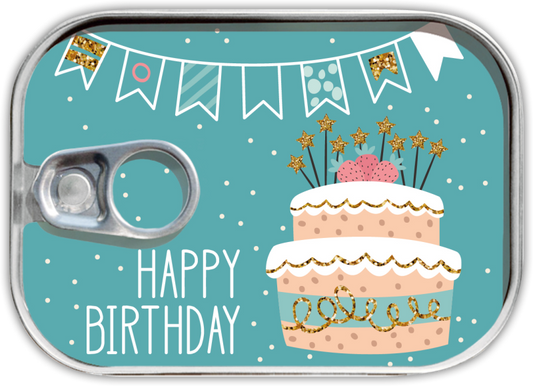 Happy birthday - gave dåse