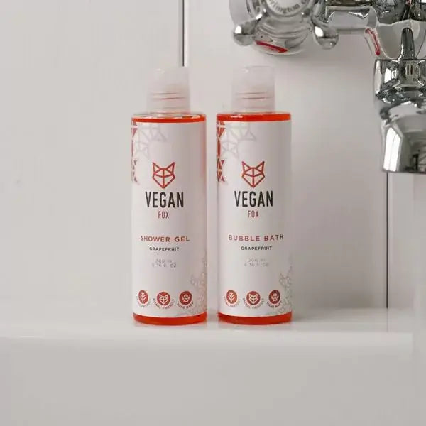 Vegansk showergel med grapefrugt – 200 ml | Vegan Fox