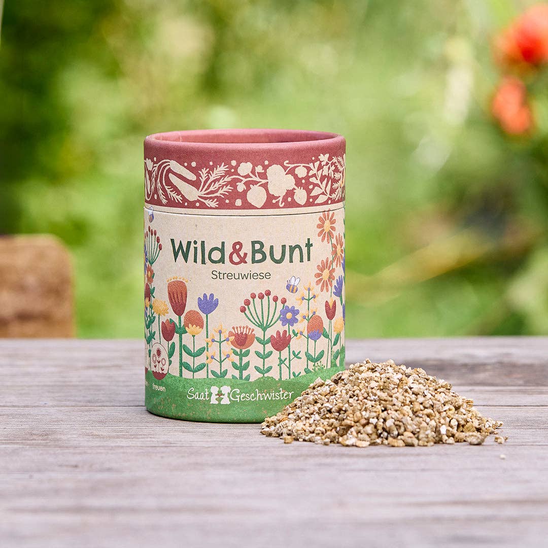 Vilde Blomsterfrø – Farverig Blomstereng (50g)