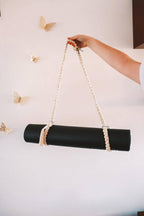 Håndlavet bærerem i bomuld – til yogamåtte og meget mere