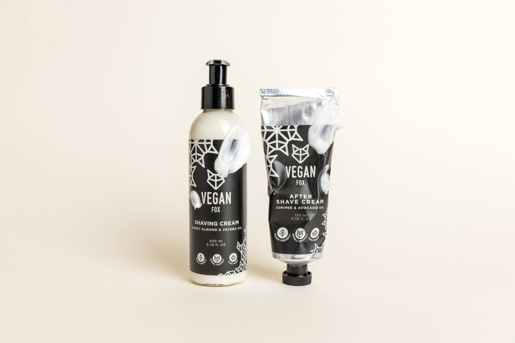 Vegansk barbercreme med naturlige ingredienser – 200 ml | Vegan Fox