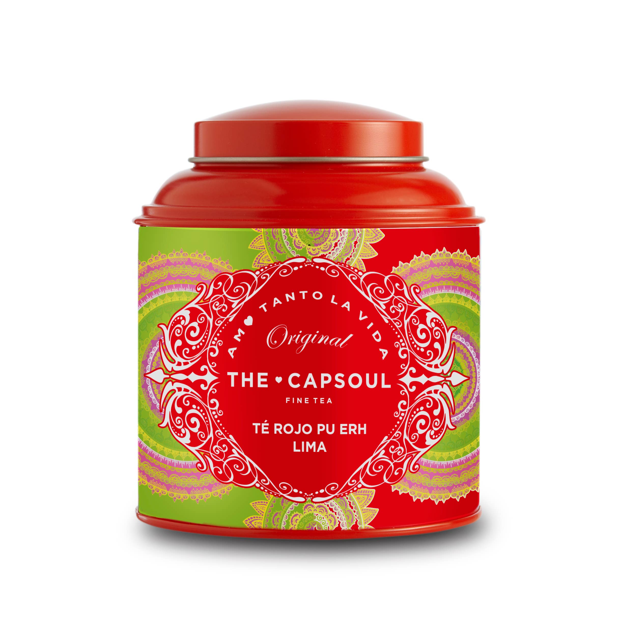 Lime Pu Erh – Rød te med frisk citrus, 100g