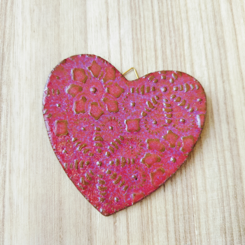 Hjerter til ophæng, store, flere varianter