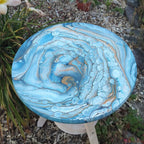 Skammel - cloud i blå nuancer