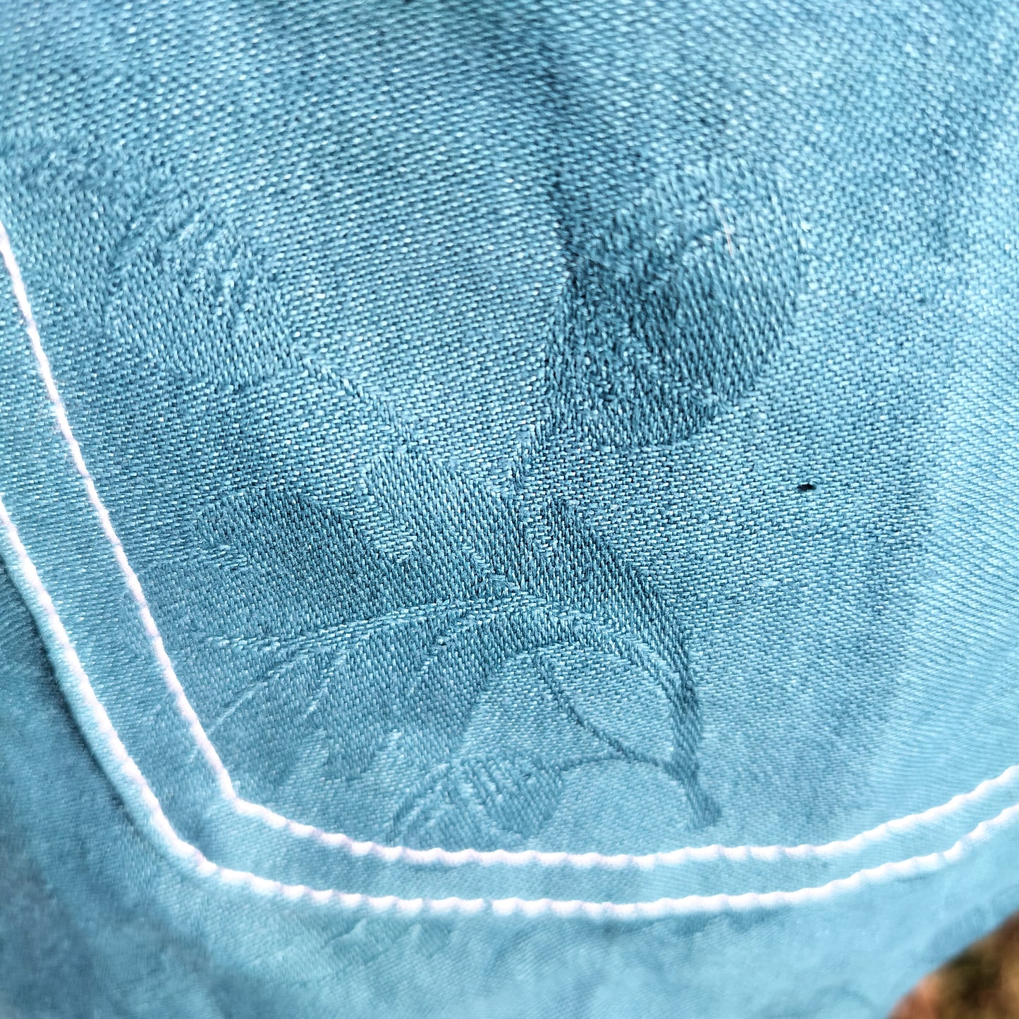 Work Jacket i grøn damask – bæredygtigt håndværk med sjæl