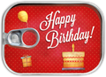 Happy Birthday - gave dåse