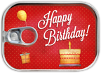 Happy Birthday - gave dåse