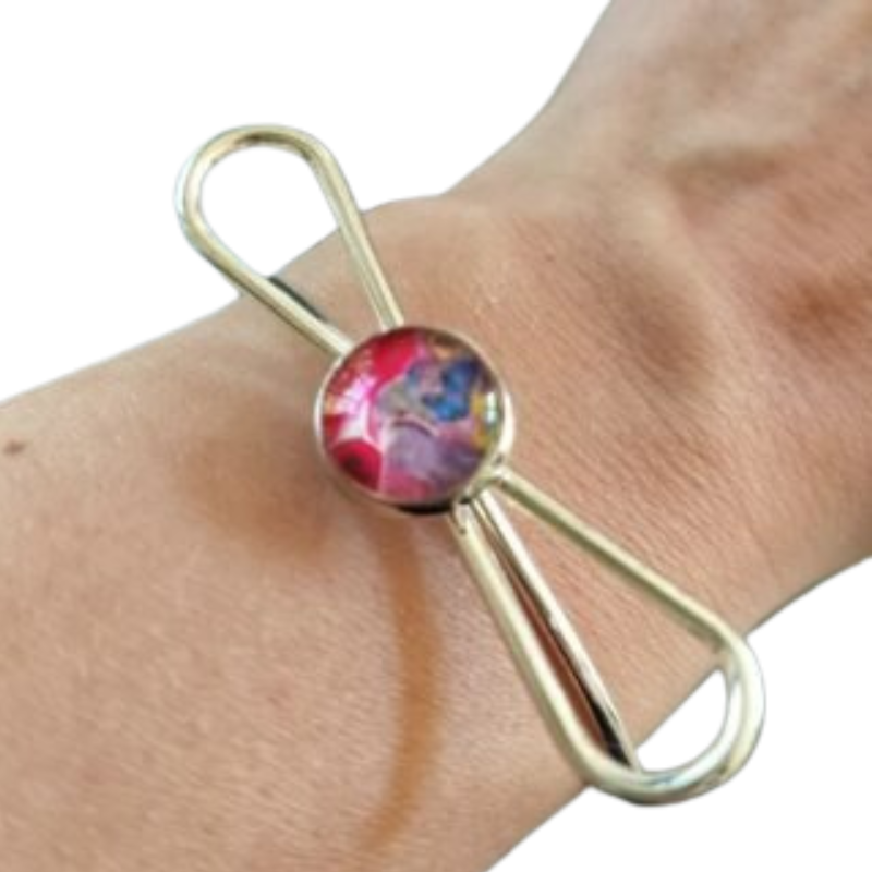 Sløjfe armbånd – med maleri, flere design