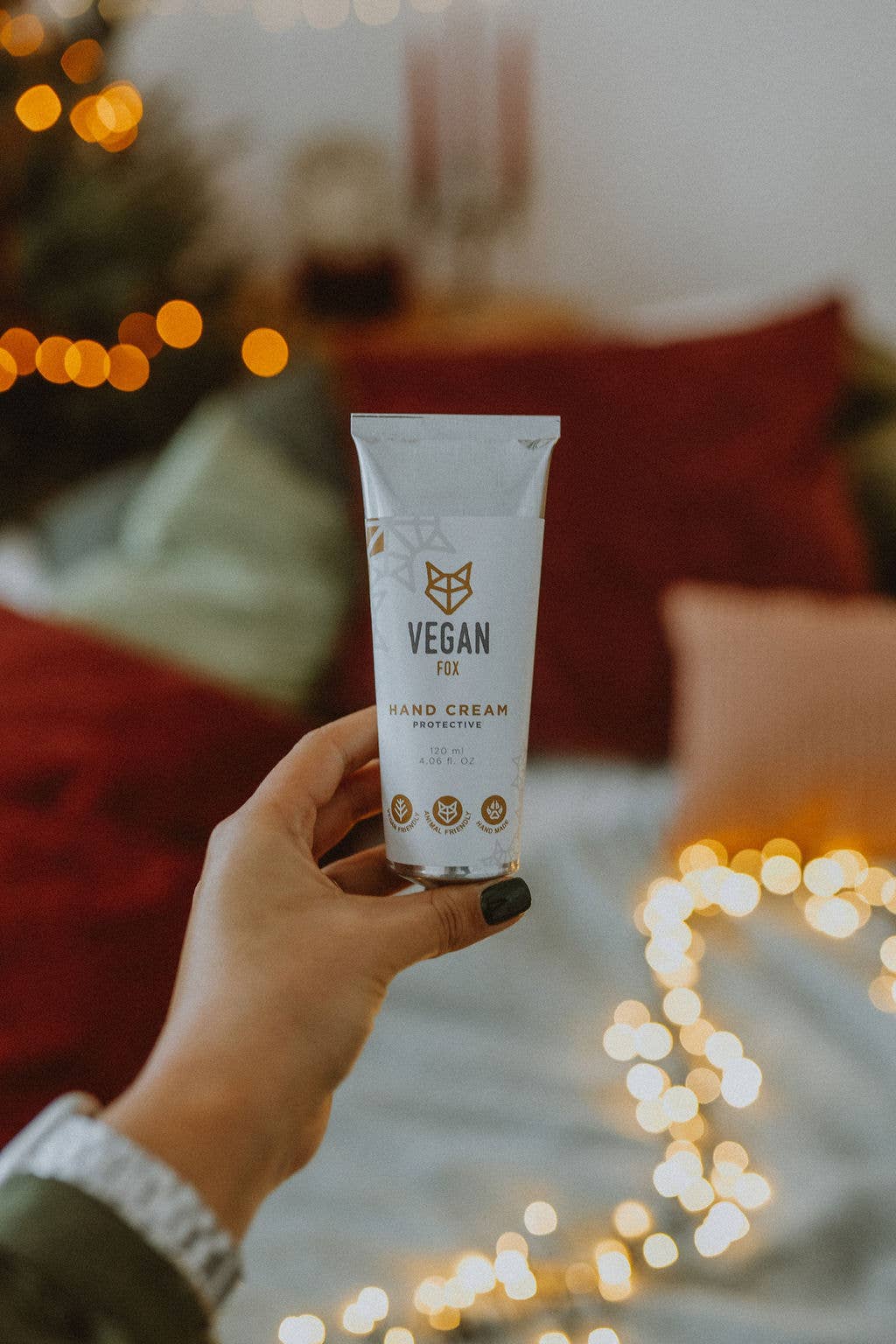 Vegansk beskyttende håndcreme med mangosmør – 120 ml | Vegan Fox
