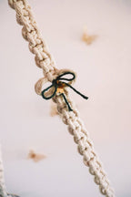 Håndlavet bærerem i bomuld – til yogamåtte og meget mere