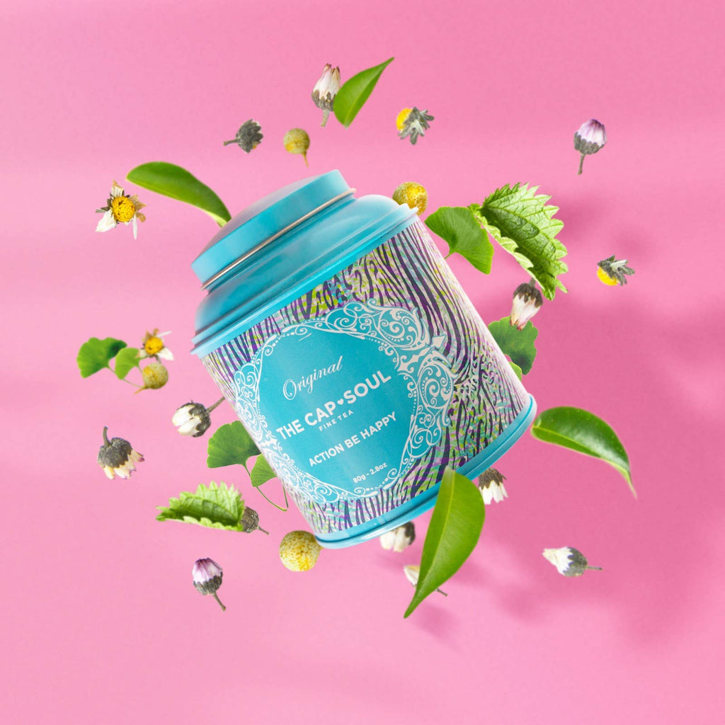 Action Be Happy – Antistress urtete mod uro og stress, 80g