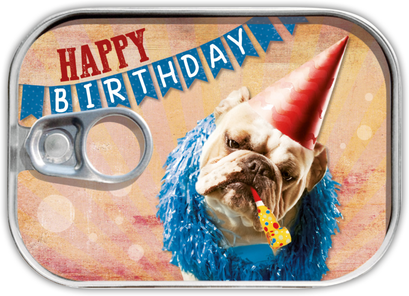 Happy Birthday - gave dåse