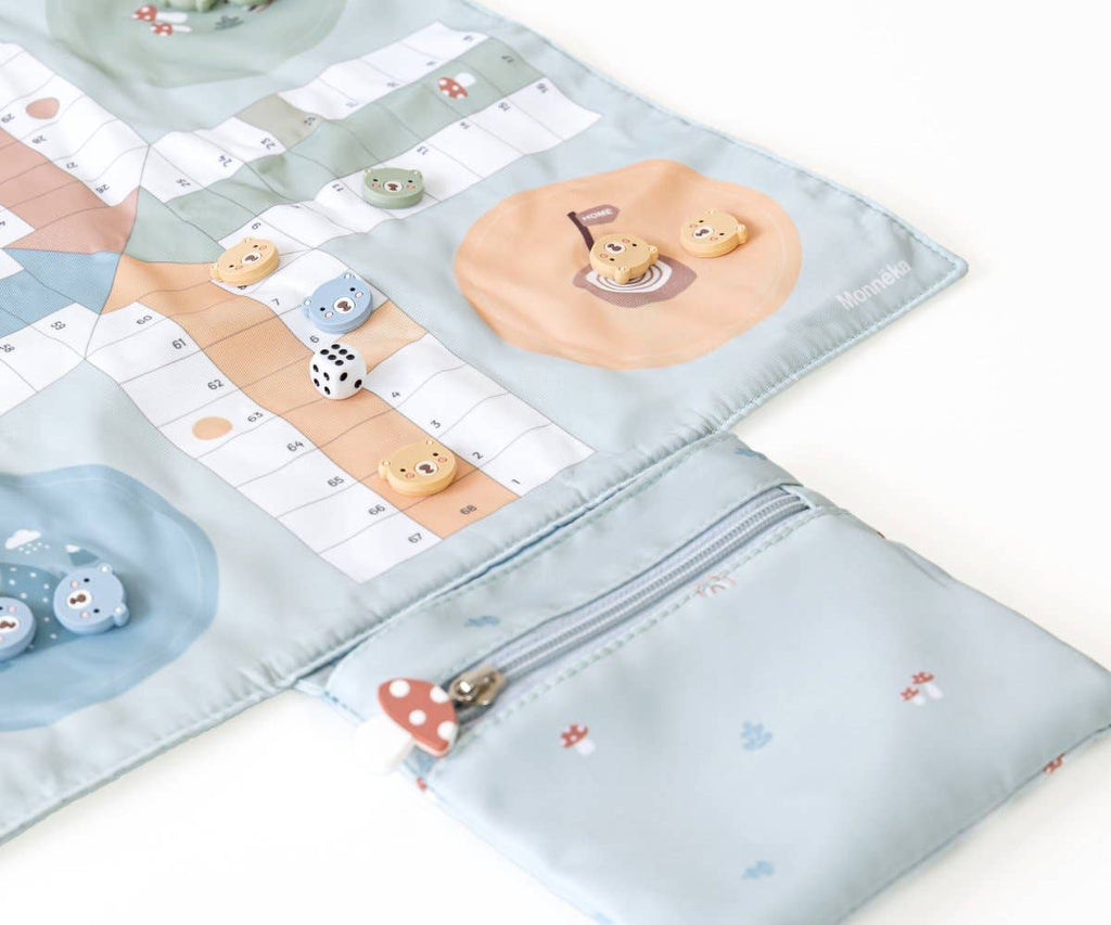 Ludo i stof – sjov i taskestørrelse 🐻🎲