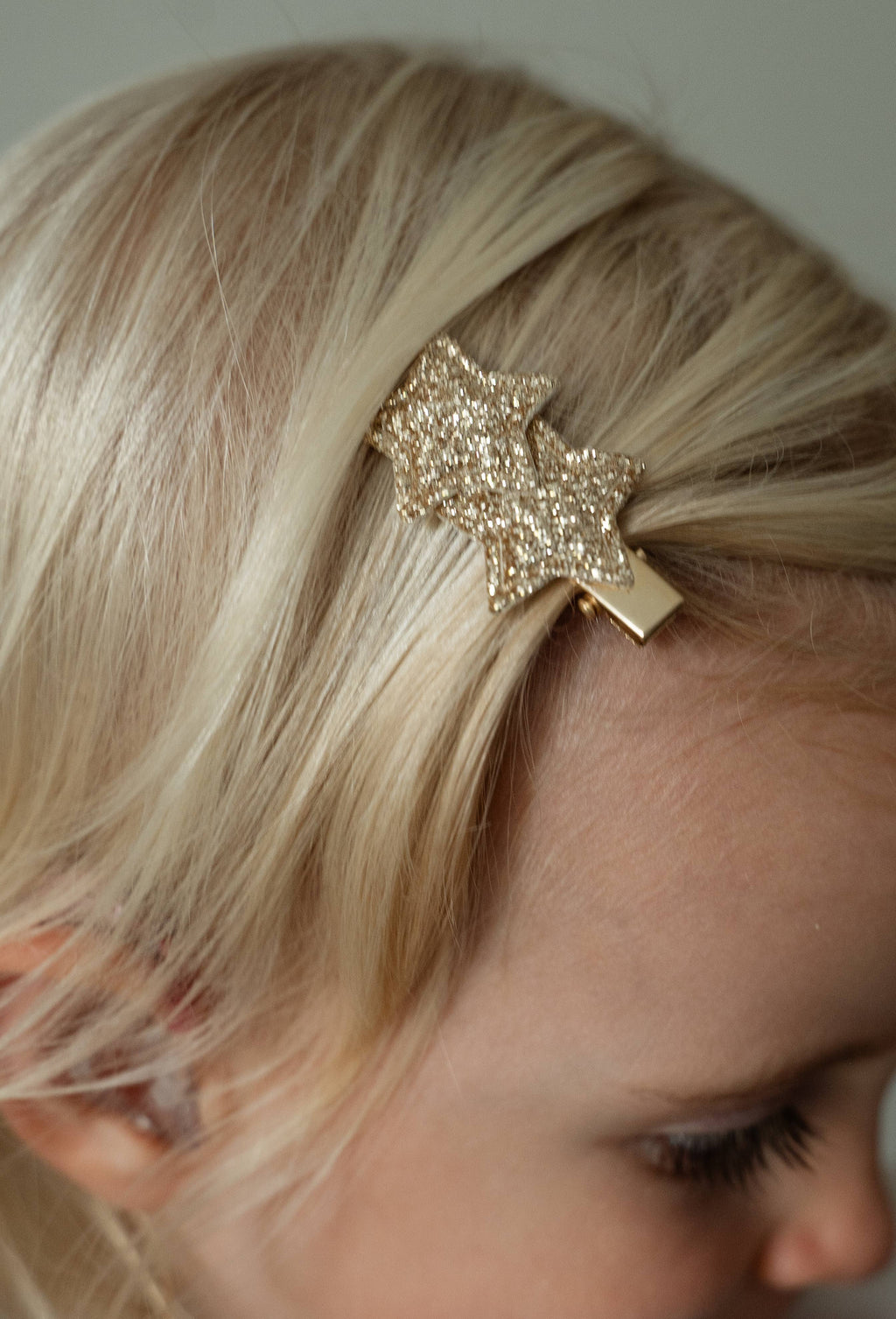 Hårspænder i Guld & Rød · 4 Designs · Julekollektion (Sælges i sæt af to)