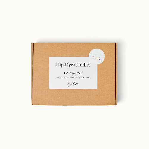 DIY dip dye lys kit – lav dine egne farverige lys