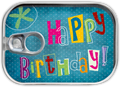 Happy Birthday - gave dåse