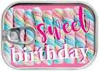 Sweet birthday - gave dåse